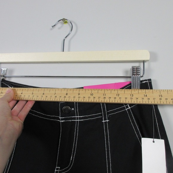 Empyre Alani Relax Loose Fit Pants Women S Black Low Rise Cargo Streetwear 604 - Picture 7 of 14